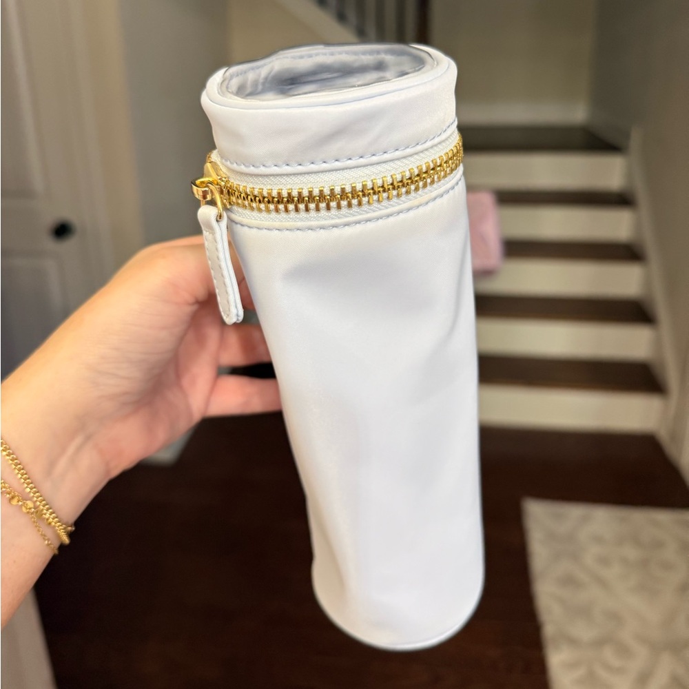SCL Cylinder Pouch with Gold Zipper